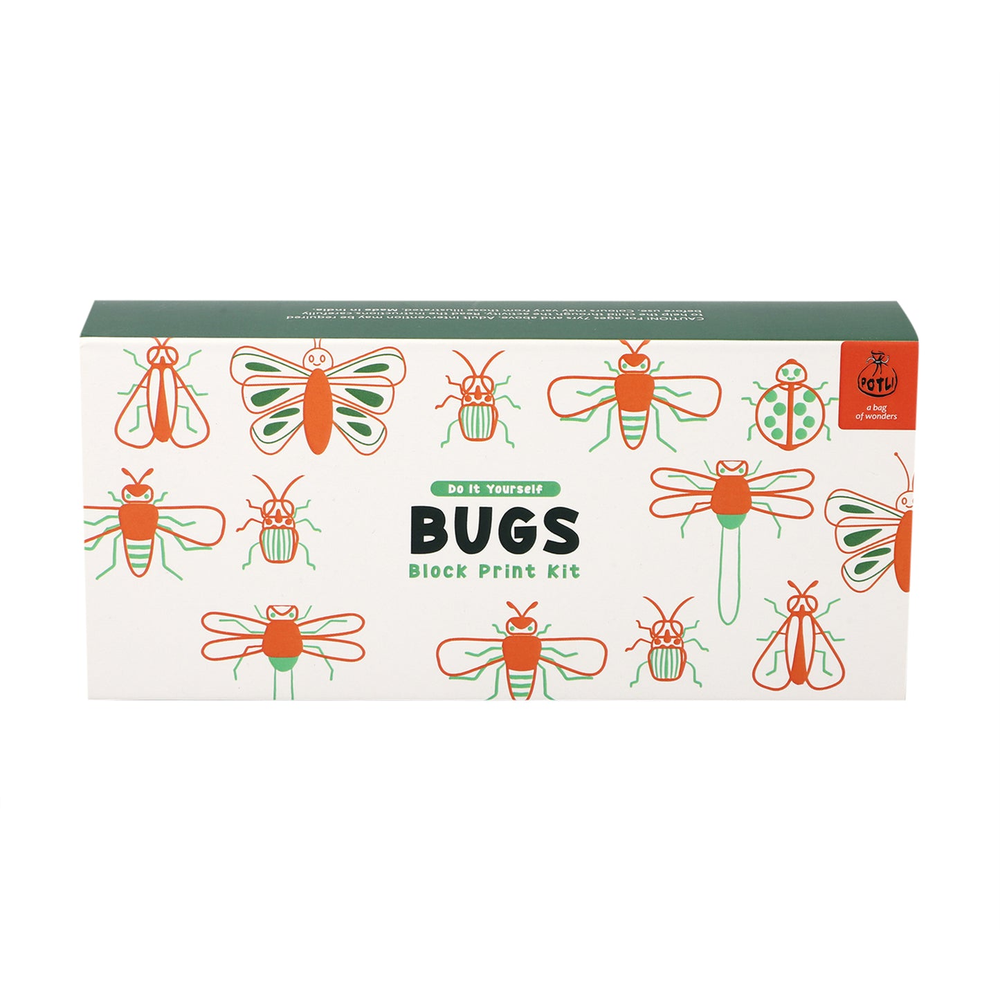 DIY Wooden Block Printing Craft kit Bugs