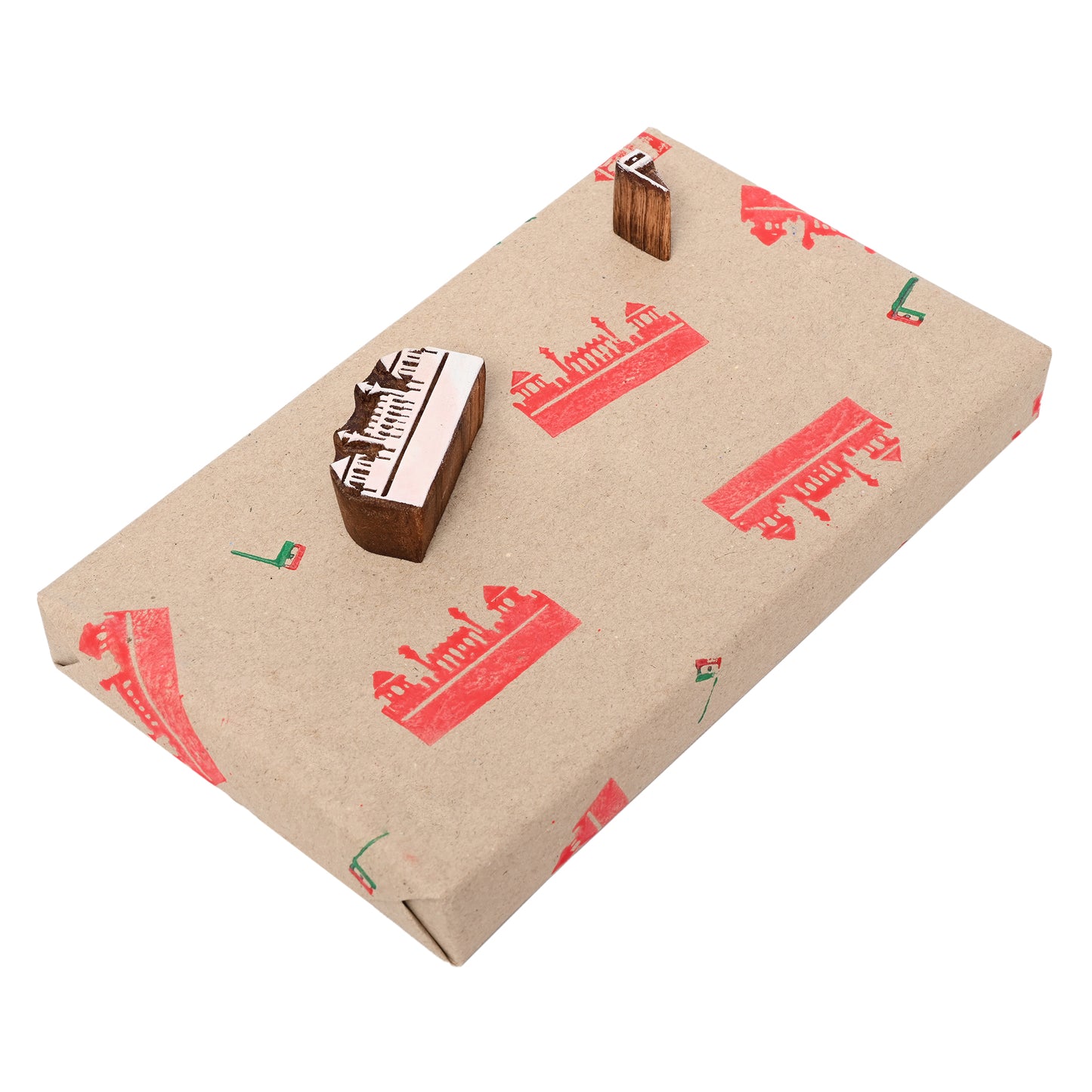 DIY Wooden Block Printing Set Red Fort