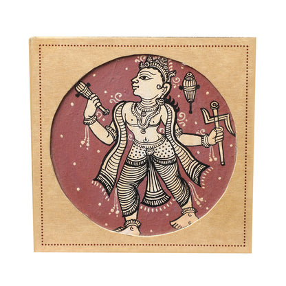 GANJIFA Hand-Painted Fridge Magnet Dashavtar Balaram