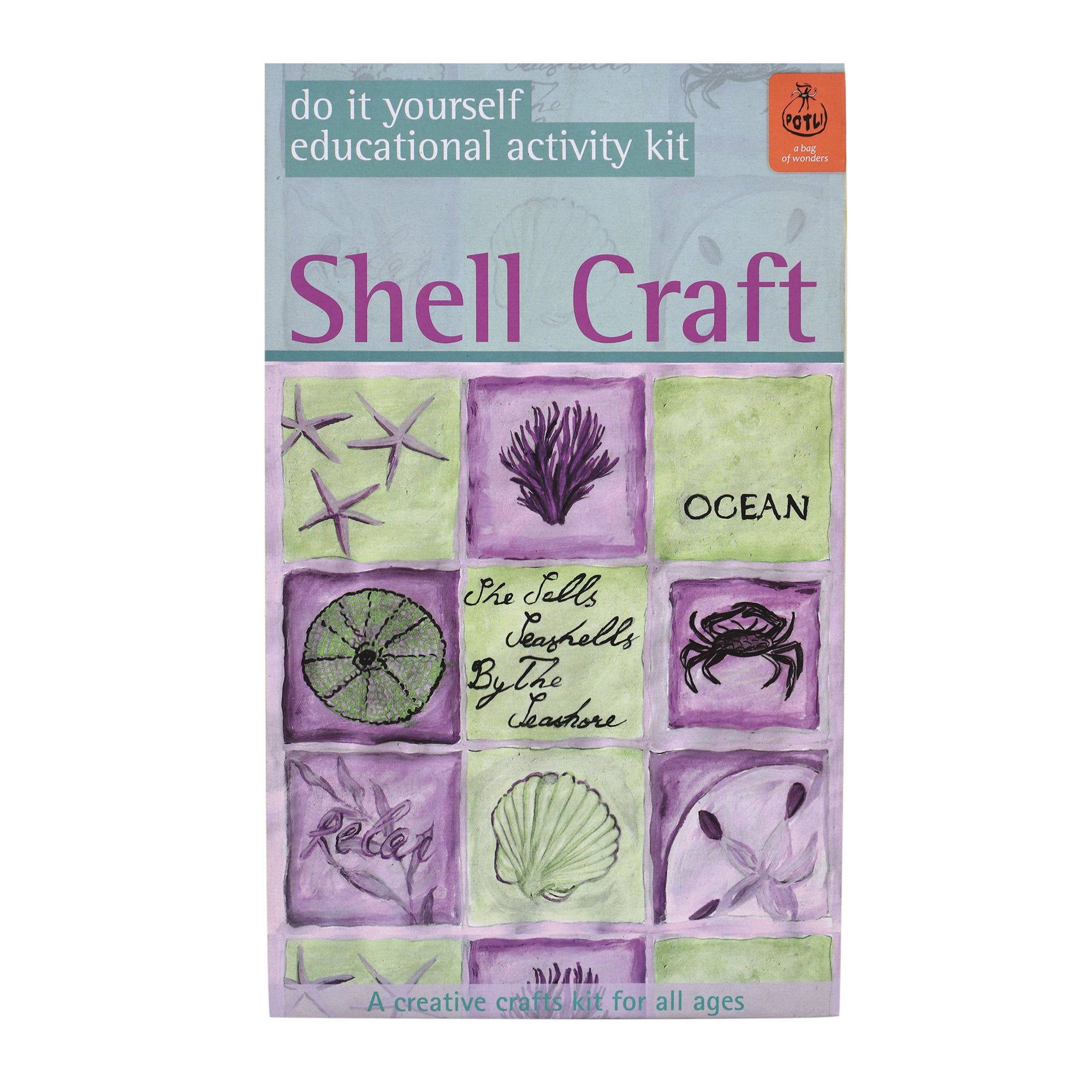DIY Craft kit Shell Craft – Potli - A Bag Of Wonders