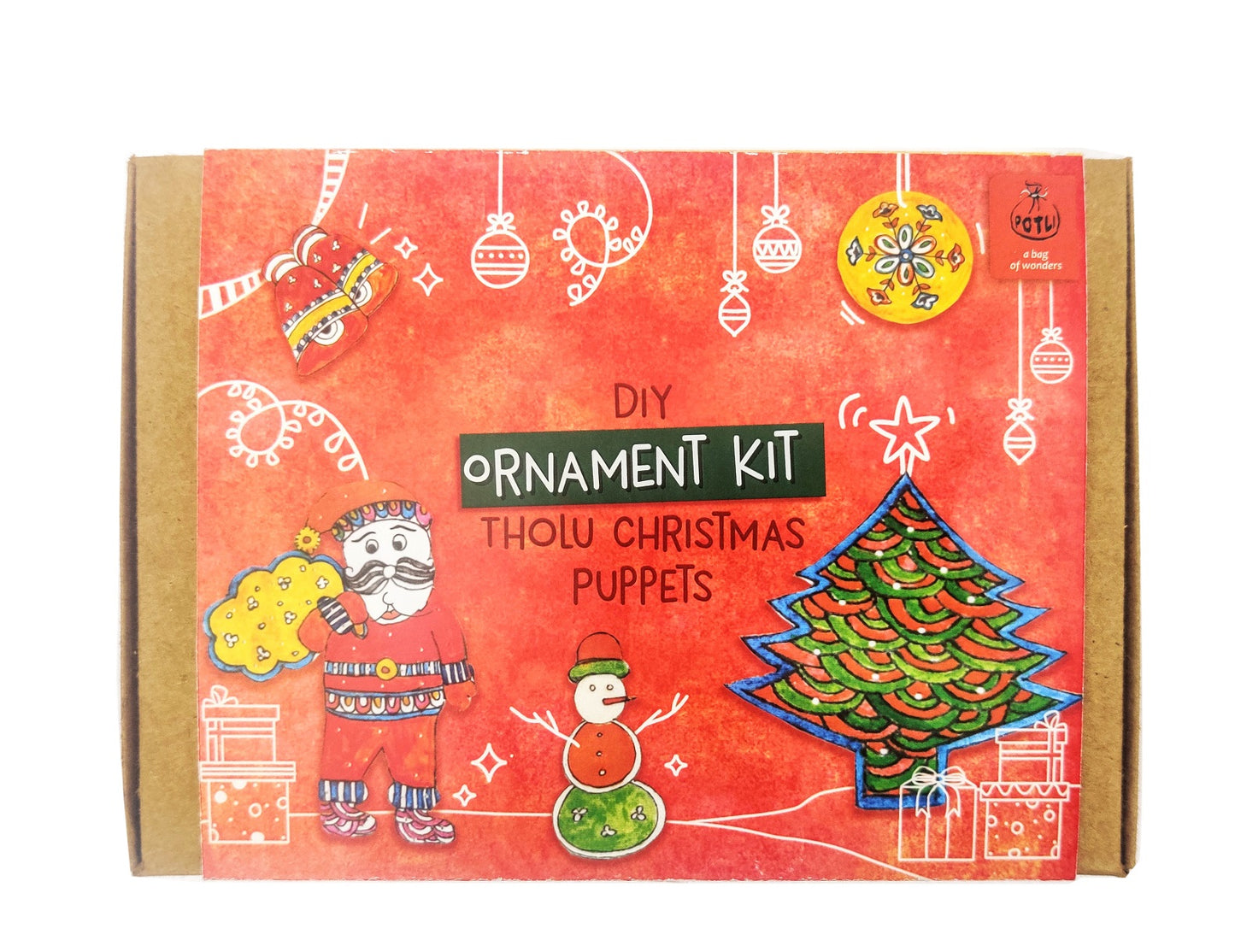 DIY Tholu Christmas Leather Puppet kit