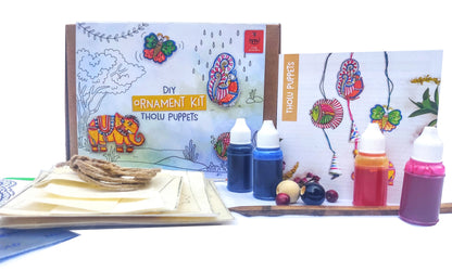 DIY Tholu Traditional Leather Puppet Kit For All Ages above 8