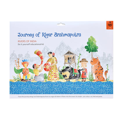 DIY Colouring kit  Journey of River Brahmputra