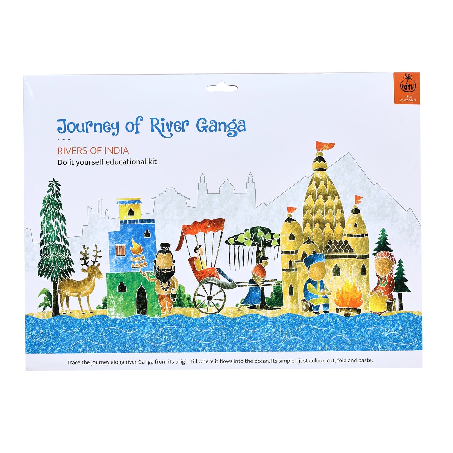 DIY Colouring kit  Journey of River Ganga