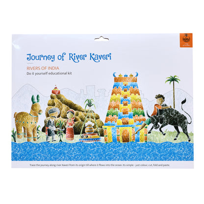 DIY Colouring kit  Journey of River Kaveri