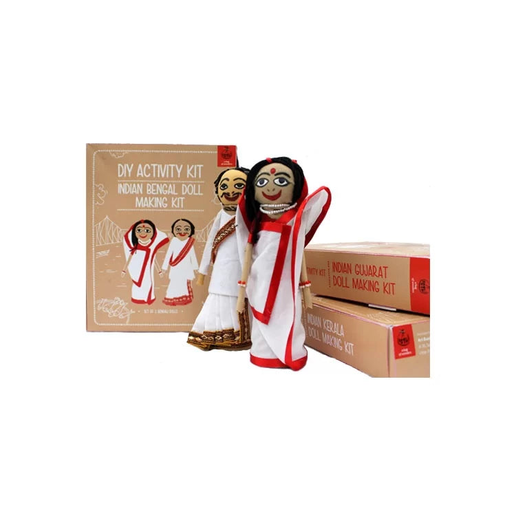 DIY Indian Doll making kit Bengal