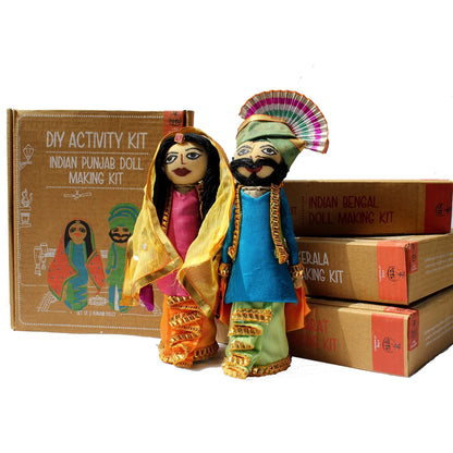 DIY Indian Doll making kit Punjab
