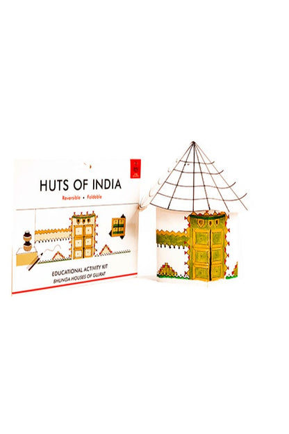 Colouring kit HUTS OF INDIA - Bhunga Huts of Gujarat
