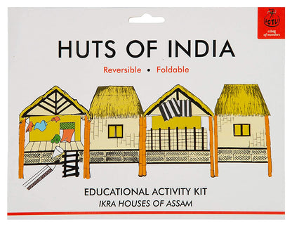 Colouring kit HUTS OF INDIA - Ikra Huts of Assam