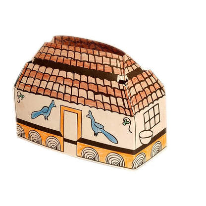 Colouring kit HUTS OF INDIA - Mud Huts of Jharkhand