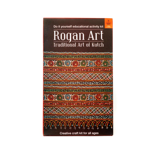 DIY Colouring Folk Art kit Rogan Painting