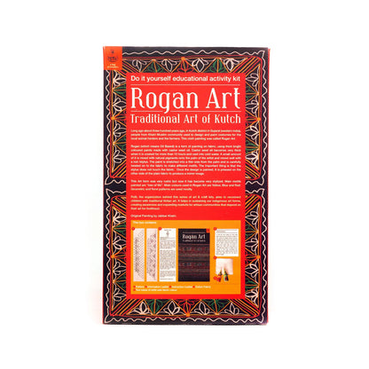 DIY Colouring Folk Art kit Rogan Painting