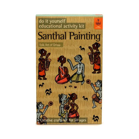 DIY Colouring Folk Art kit Santhal painting