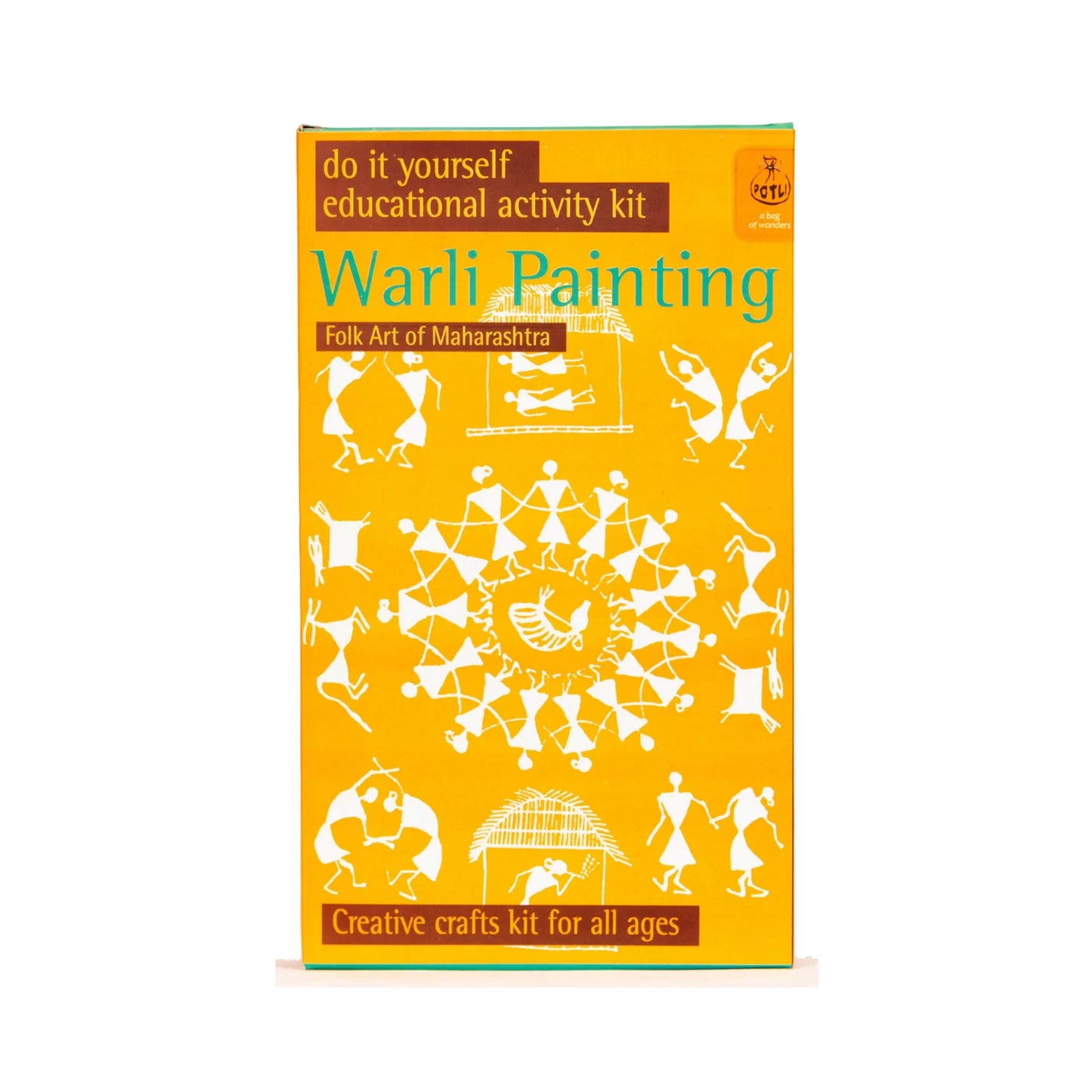 DIY Colouring Folk Art  kit Warli Painting